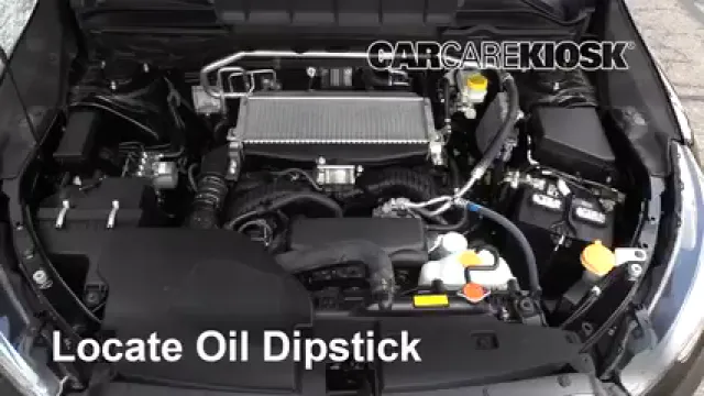 2019 Subaru Ascent Premium 2.4L 4 Cyl. Turbo Aceite Controlar nivel de aceite